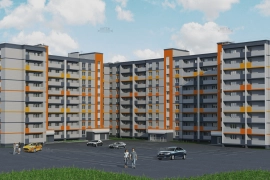 2к 65 м2, 3/9 эт. Резванская