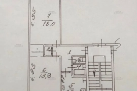 2-к. квартира, 48 м², 1/5 эт.