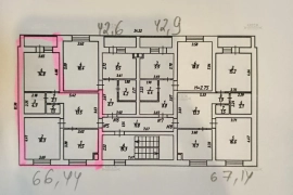 Продается 2-комн. квартира, 66,44 м²
Расположение
