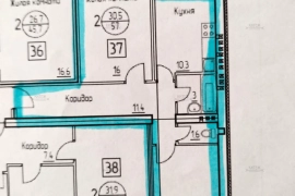Продается квартира свободной планировки, 57 м²
Расположение
