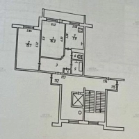 2-к. квартира, 50,4 м², 2/9 эт.