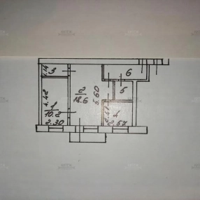 2-к. квартира, 45,4 м², 3/5 эт.
