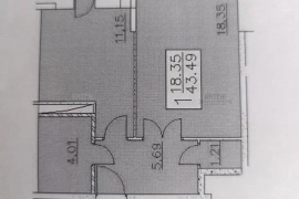 1-к. квартира, 44 м², 16/17 эт.