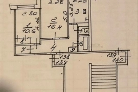 2-к. квартира, 50,4 м², 8/9 эт.
