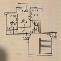 2-к. квартира, 50,4 м², 8/9 эт.