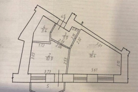 1-к кв. Калужская область, Калуга Турынино мкр, пер. Советский, 4 (36.6 м²)