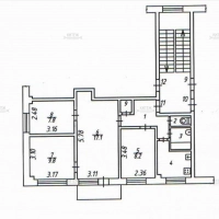 4-к. квартира, 58,8 м², 3/5 эт.