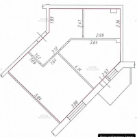 1-к. квартира, 49,4 м², 5/16 эт.