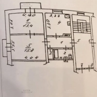 2-к. квартира, 49,7 м², 2/2 эт.