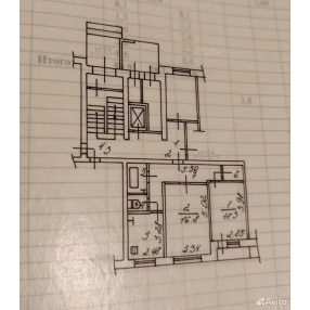 2-к. квартира, 50,9 м², 1/9 эт.