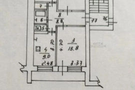 3-к. квартира, 61,9 м², 5/5 эт.