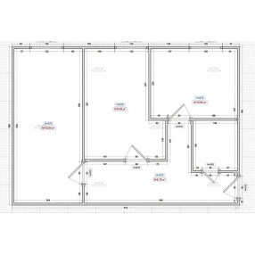 2-к. квартира, 43,6 м², 1/5 эт.