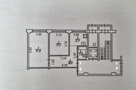 2-к. квартира, 48,4 м², 1/9 эт.